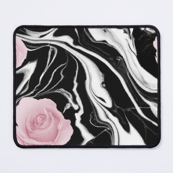 Item preview, Pink roses black marble phone case designed and sold by PupilCreative .