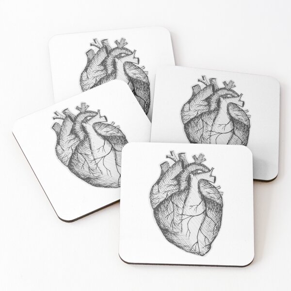 Item preview, Human heart designed and sold by Adira's Art.