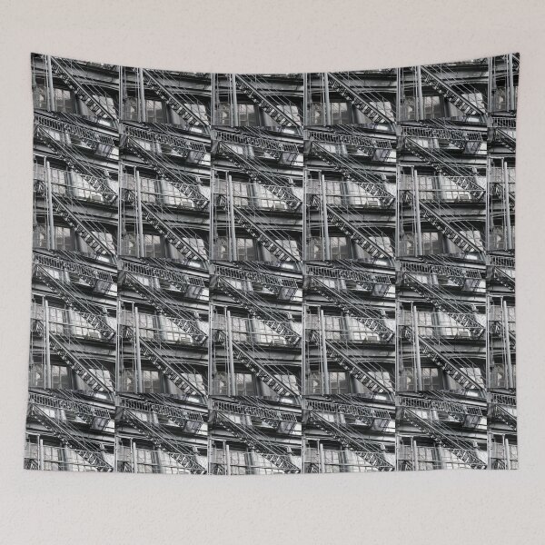 Item preview, NYC-Fire Escape #227 designed and sold by Hell-Prints.