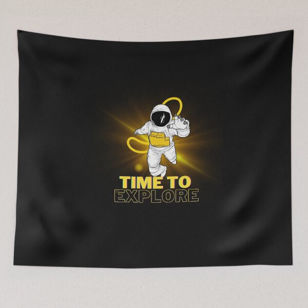 Item preview, Time to Explore astronaut designed and sold by monodeepsamanta.