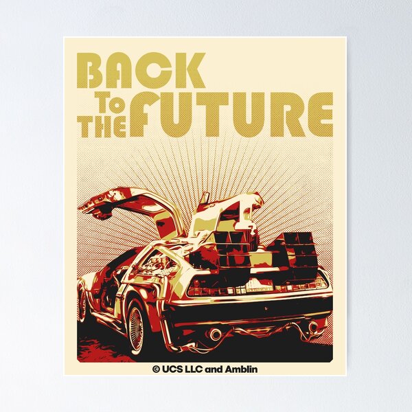 Item preview, Back to the future movie poster designed and sold by chrlalexandru.