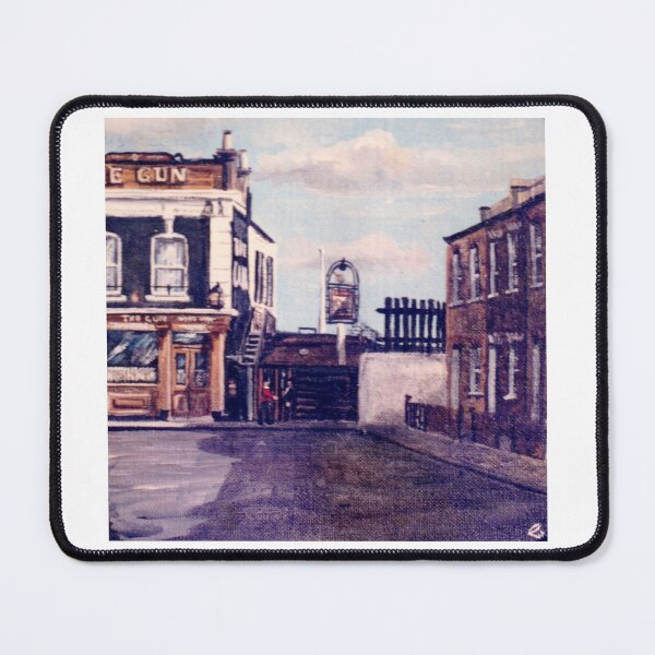 Item preview, THE GUN PUBLIC HOUSE BLACKWALL LONDON designed and sold by Mackenzie Moulton International Artist .
