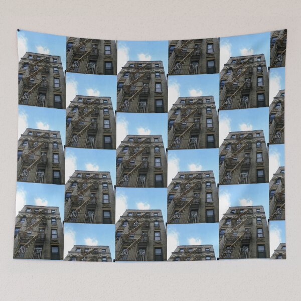 Item preview, NYC-Fire Escape #210 designed and sold by Hell-Prints.