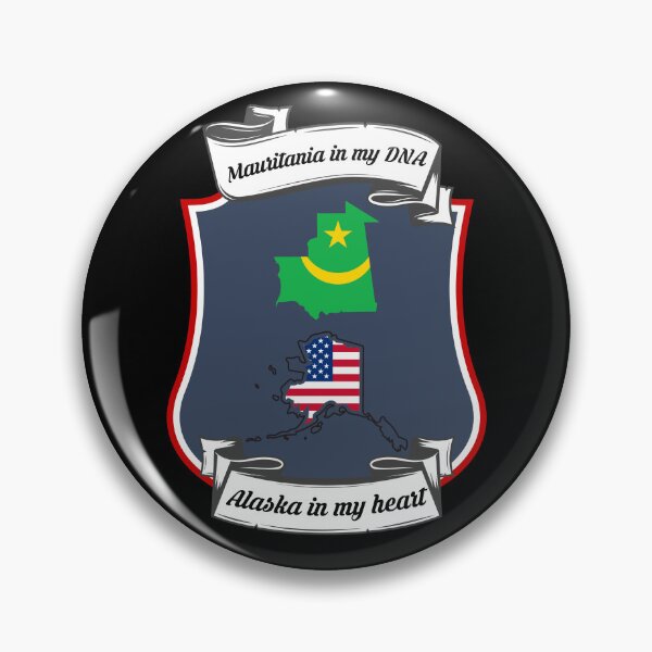 Item preview, Mauritania in my DNA, Alaska in my heart Heritage designed and sold by Tony ⭐⭐⭐⭐⭐.