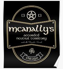 McAnally's Pub Poster