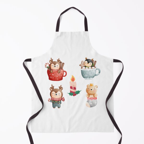 Item preview, Cute Creature Christmas Edition Sticker Pack designed and sold by ecdato.