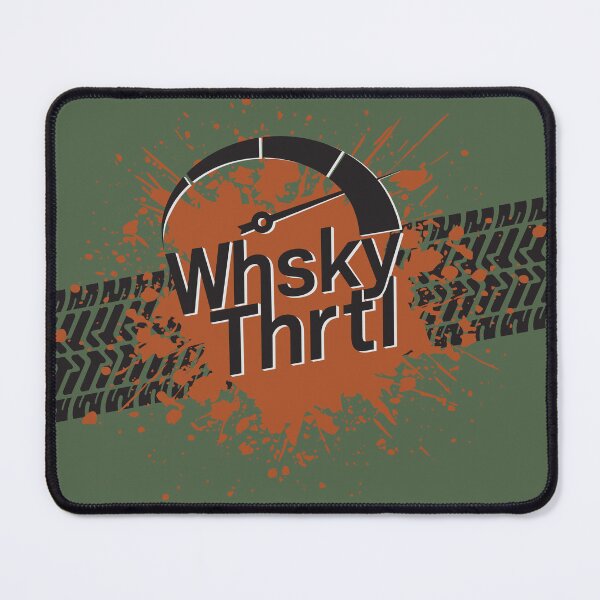 Item preview, Whiskey Throttle Gauge With Mud and Tire Tread designed and sold by WhskyThrtl.