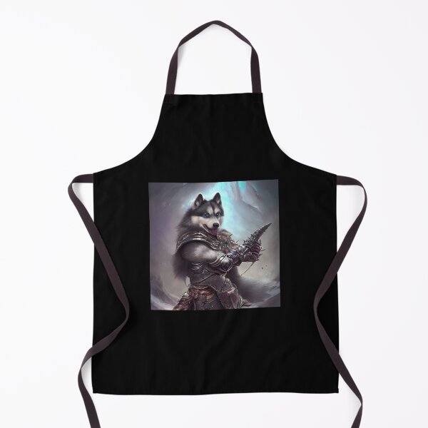Item preview, AI Generated Art, War Husky/Pomsky designed and sold by RabbitHoleMI.