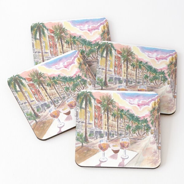 Item preview, Bari Apulia Palms and Drinks on Corso Vittorio Emanuele II designed and sold by artshop77.