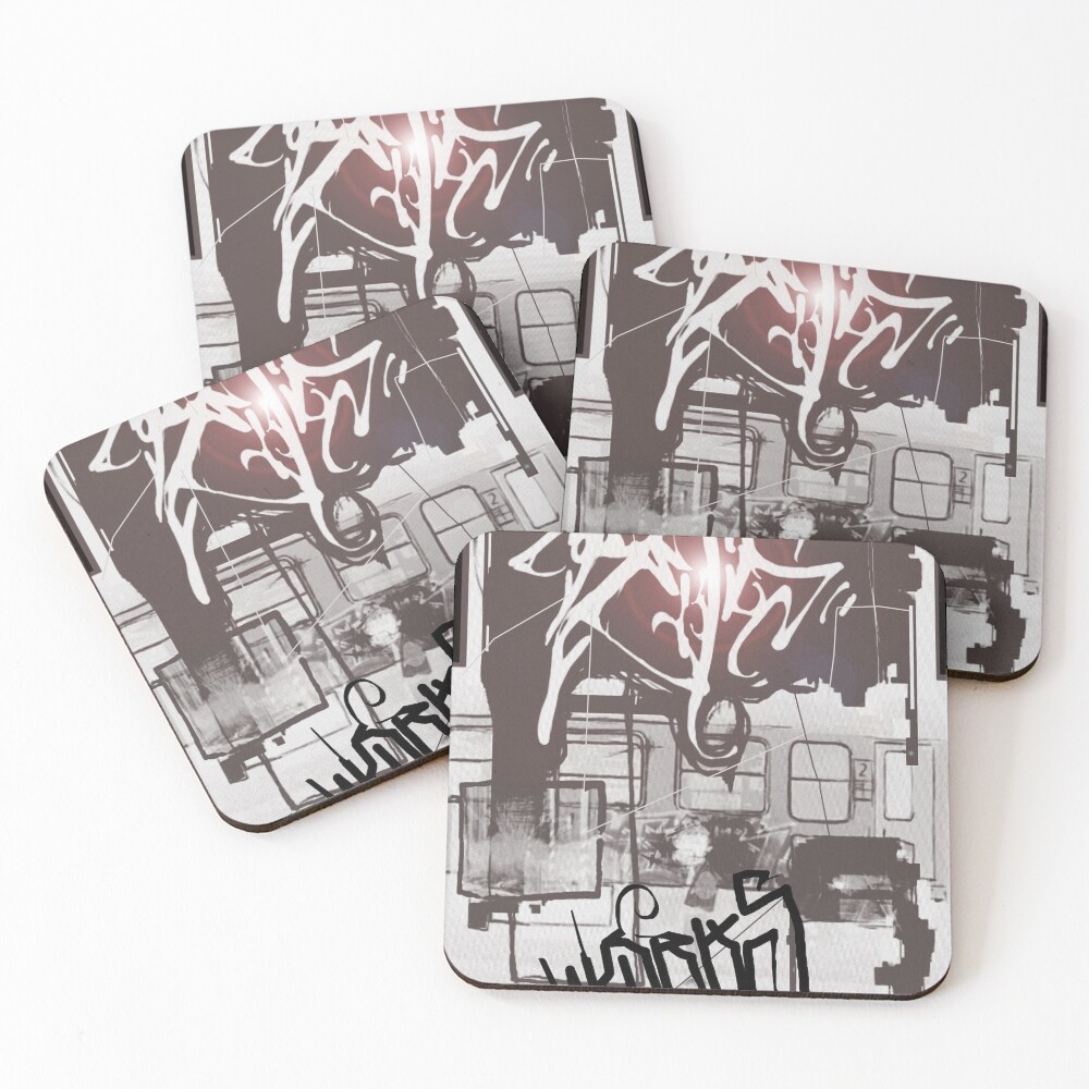 Item preview, Coasters (Set of 4) designed and sold by corekticsworks.