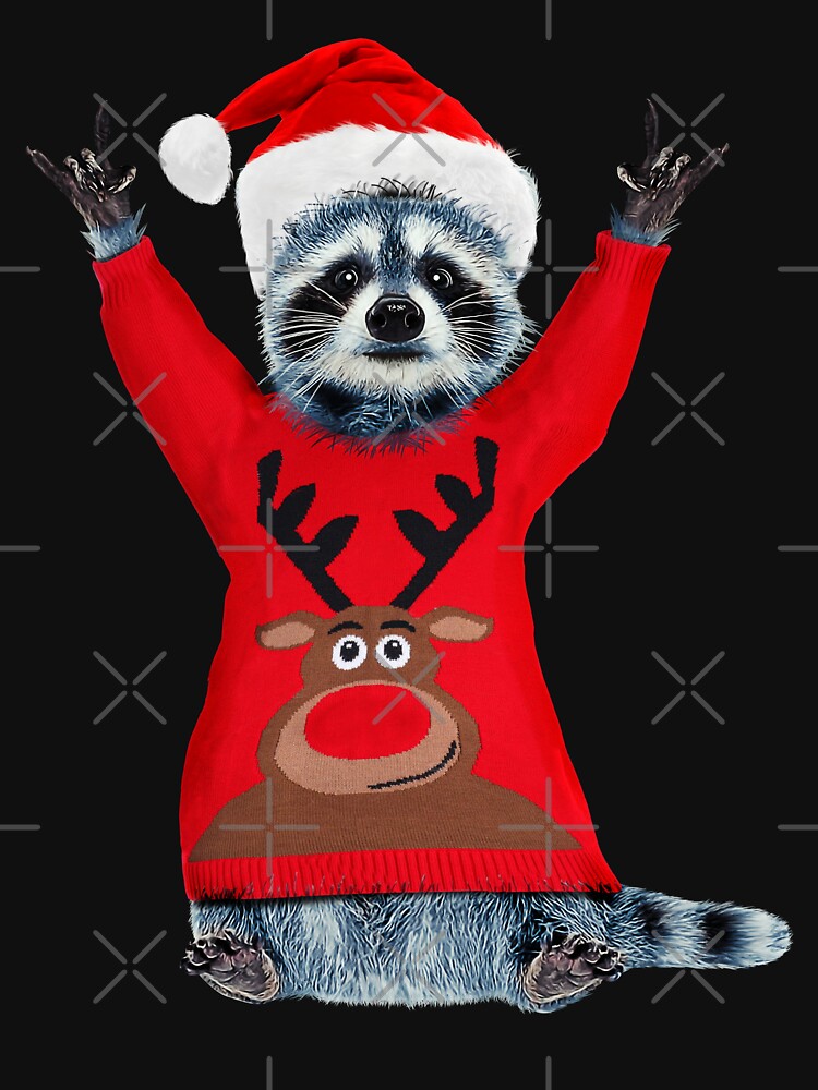 Disover Raccoon christmas sweaters | Gifts Ugly Christmas T-Shirt