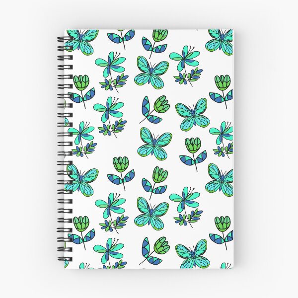 Item preview, Flowers and butterflies pattern designed and sold by stavina.
