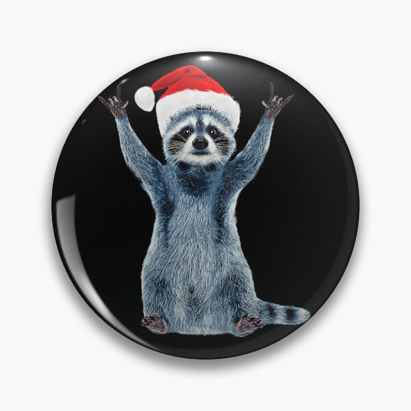 Item preview,  Funny  Raccoon  with Santa hat | Gifts Funny  Raccoon  with Santa hat  | Christmas  Cute Raccoon  designed and sold by TeeARTHY.