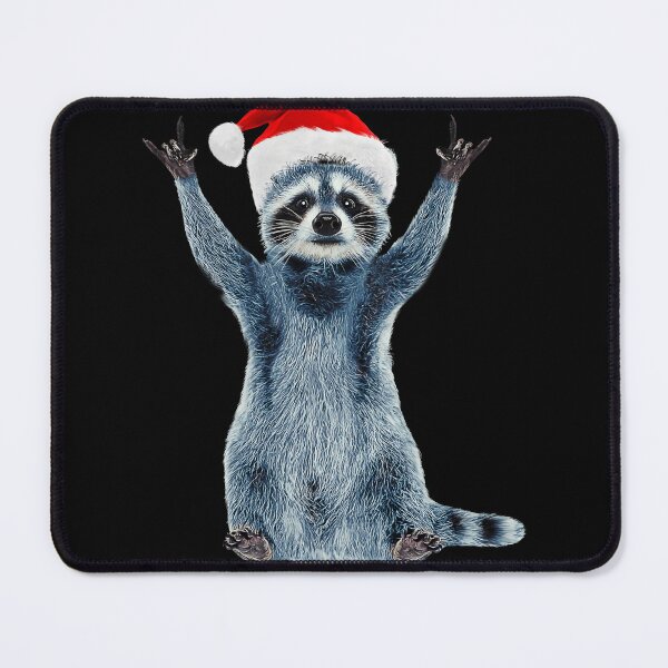 Item preview,  Funny  Raccoon  with Santa hat | Gifts Funny  Raccoon  with Santa hat  | Christmas  Cute Raccoon  designed and sold by TeeARTHY.