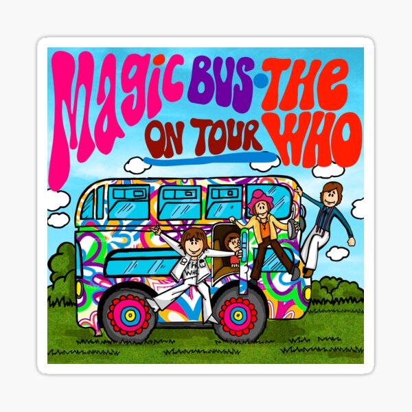 Artikel-Vorschau von Magic Bus The Who: Crazy Ride – Die Magic Bus-Parodie, designt und verkauft von Arte Cartoon.