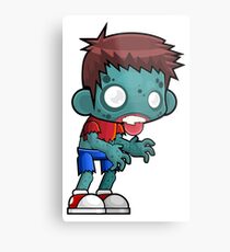 Male Zombie Metal Print