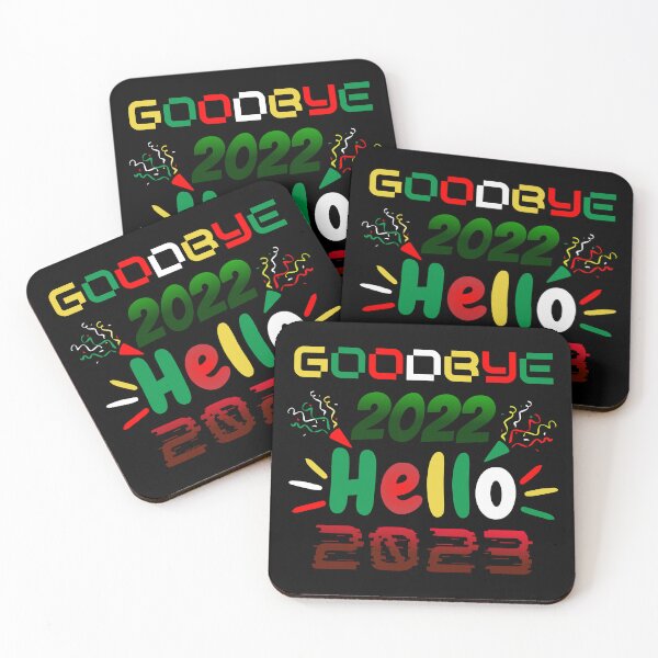 Item preview, Goodbye 2022 Hello 2023 designed and sold by backham-design.