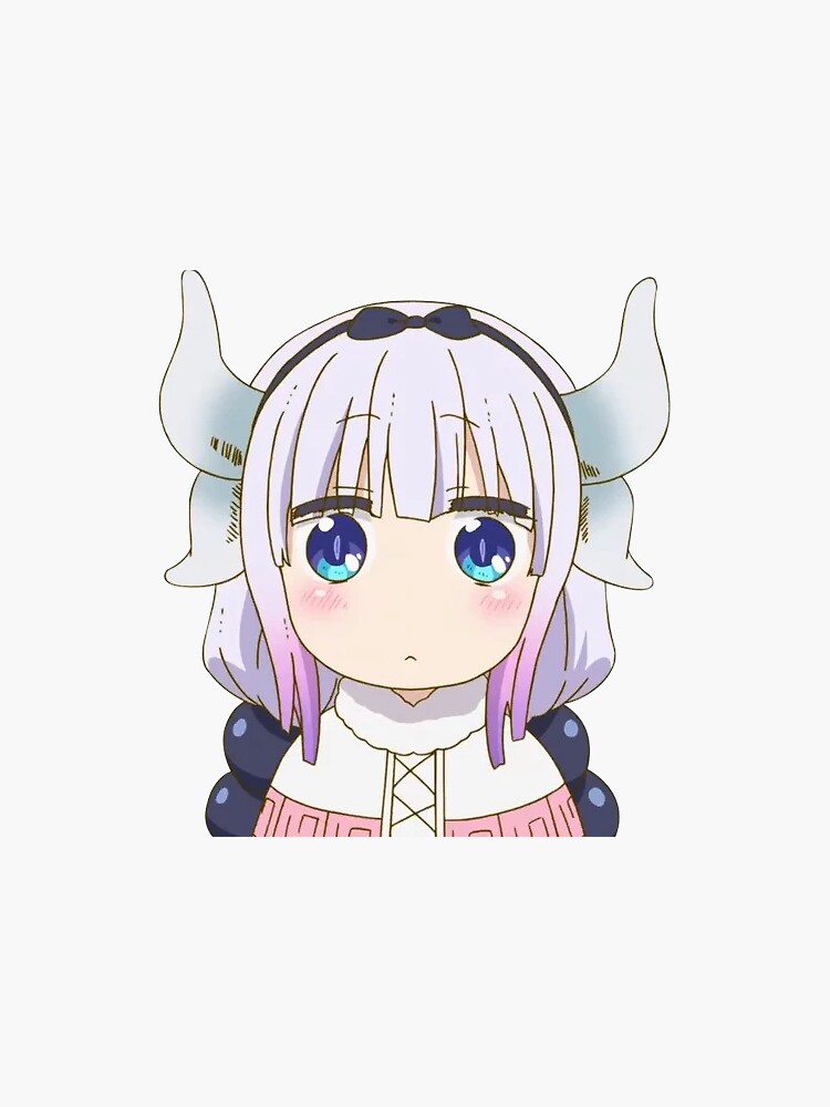 "Kanna Sticker" Sticker for Sale by imAku Redbubble