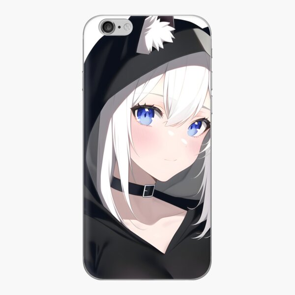 Kawaii Anime Neko Cat Girl With white hair iPad Case & Skin for Sale by  TenchiMasaki