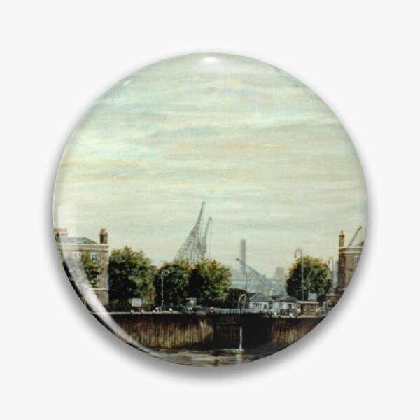Item preview, WAPPING DOCK ENTRANCE AND PIER HEAD WAPPING LONDON designed and sold by Mackenzie Moulton International Artist .