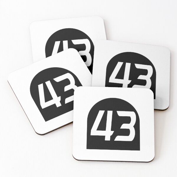 Item preview, Number 43 designed and sold by NumbersFort.