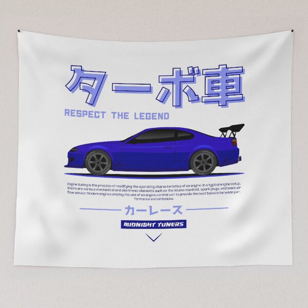 Item preview, Blue JDM S15 S Chassis Legend designed and sold by RacingSize.