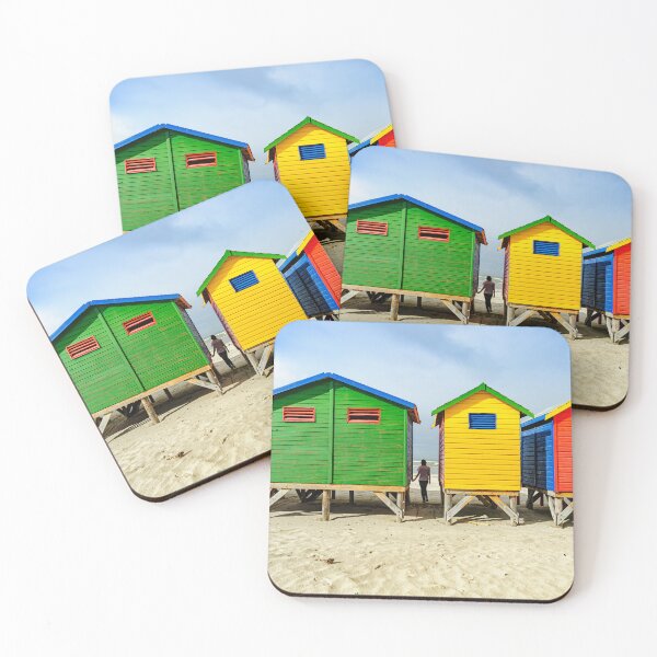 Item preview, Colorful Victorian bathing boxes  designed and sold by stedata.