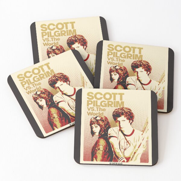 Item preview, Scott Pilgrim movie vintage poster designed and sold by chrlalexandru.