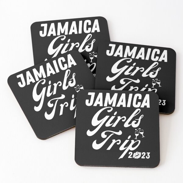 Item preview, Jamaica Girls Trip 2023 Party Women White Text Art Cute Costume designed and sold by 27th-Tee.