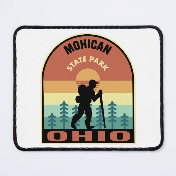 Item preview, Mohican State Park Ohio Retro Hiking designed and sold by HalpinDesign.