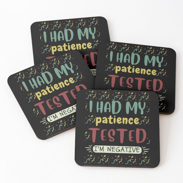 Item preview, No Patience - Sarcasm Message Statement designed and sold by Hic21.