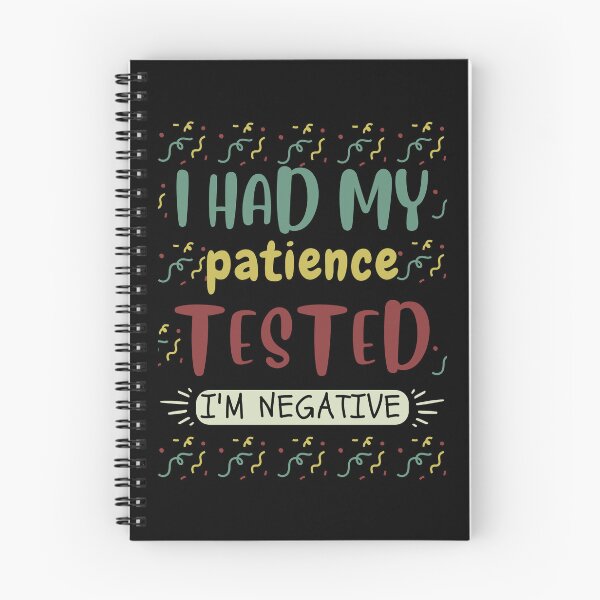 Item preview, No Patience - Sarcasm Message Statement designed and sold by Hic21.