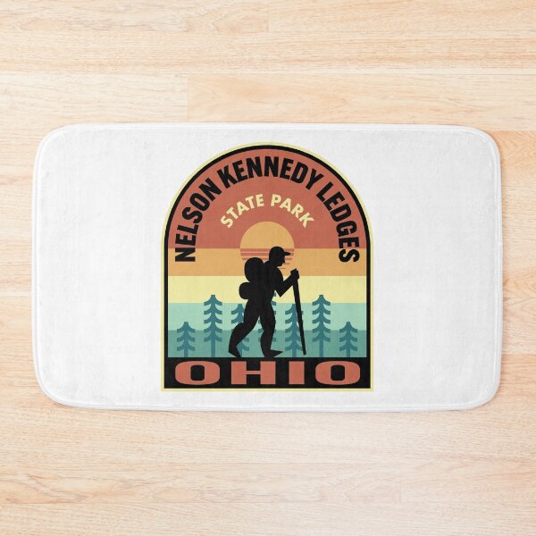 Item preview, Nelson Kennedy Ledges State Park Ohio Retro Hiking designed and sold by HalpinDesign.