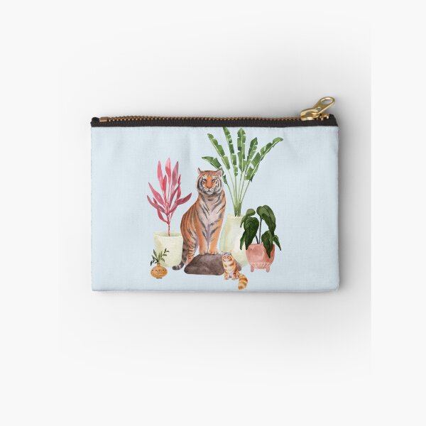 Item preview, Striped Cats In A Boho Jungle designed and sold by BohemiWANDERS.