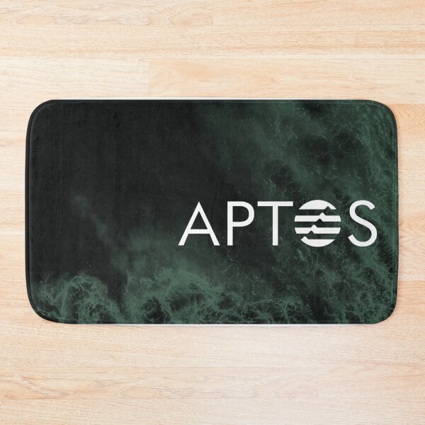 Item preview, Aptos APT Crypto Altcoin - Sea Background Logo Design designed and sold by CryptoMoods.