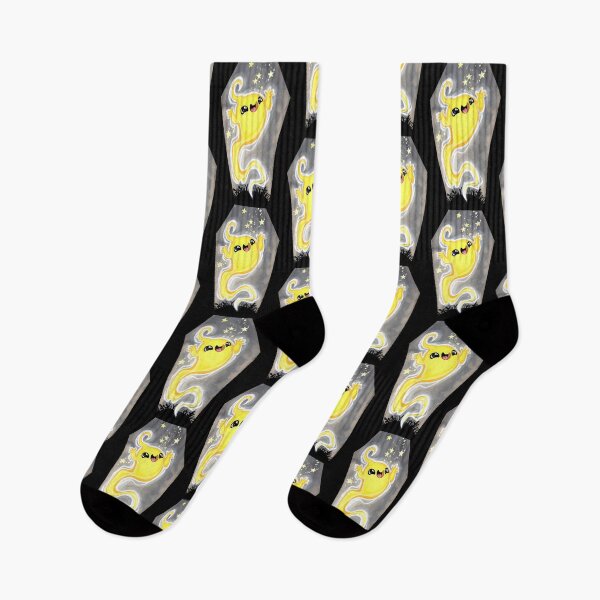 Item preview, Yellow ghost designed and sold by ArtOfBianca.