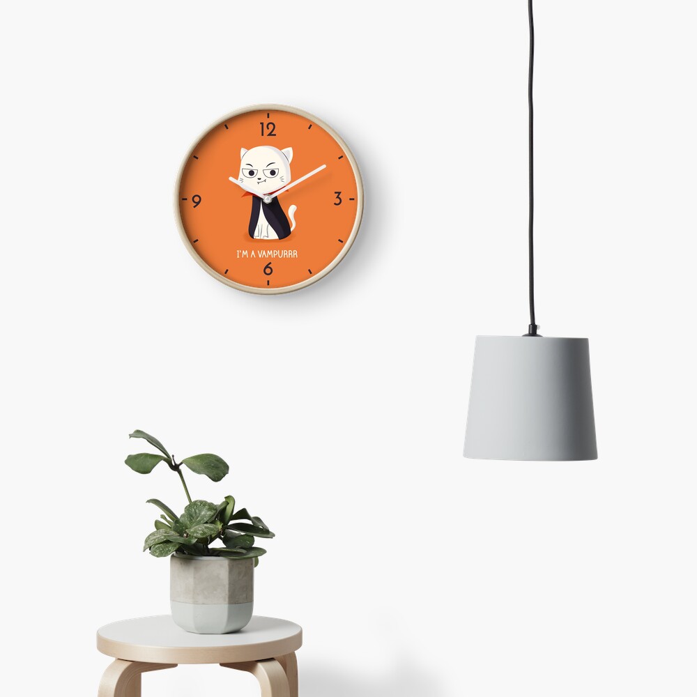 Item preview, Clock designed and sold by cartoonbeing.
