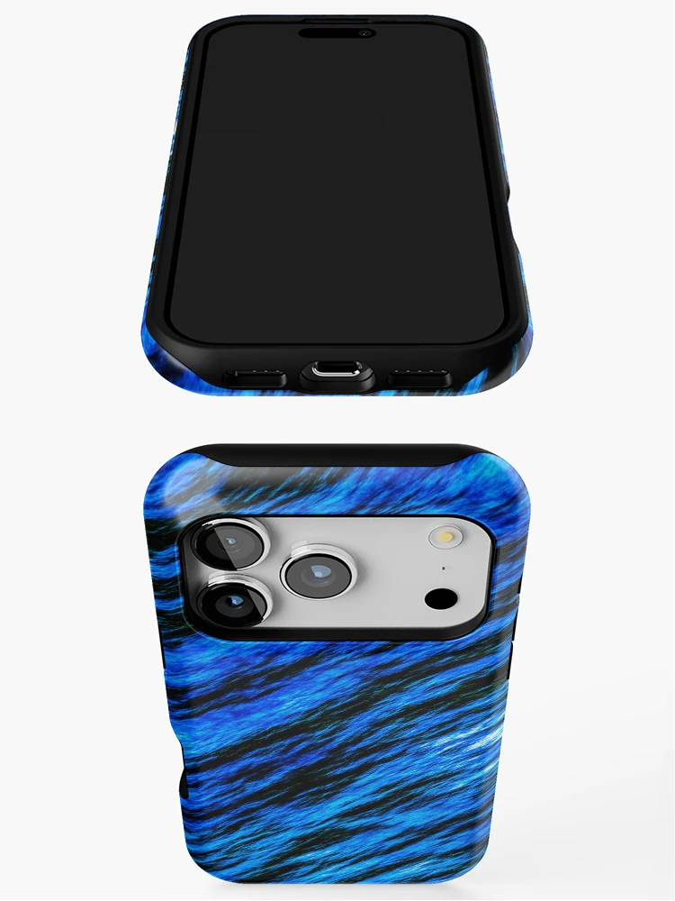 Thumbnail 3 of 4, iPhone Case, Color Combination Pattern, Retro Abstract Multi Color Pattern designed and sold by Mr-true-design.