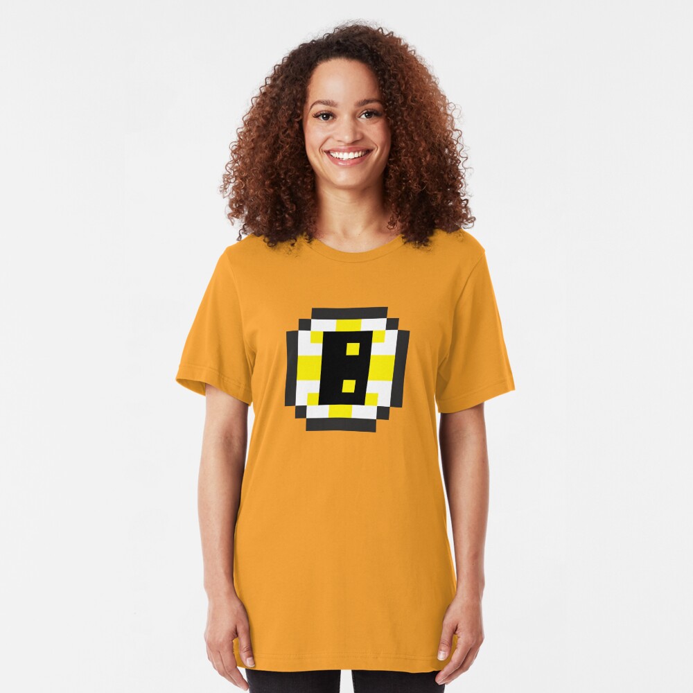 8-Bit Boston Slim Fit T-Shirt