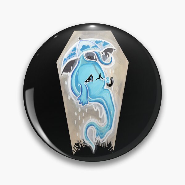 Item preview, Blue ghost designed and sold by ArtOfBianca.
