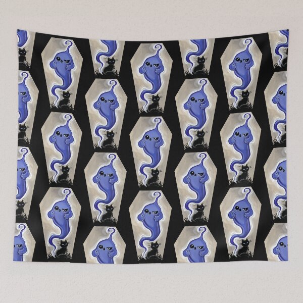 Item preview, Indigo ghost designed and sold by ArtOfBianca.