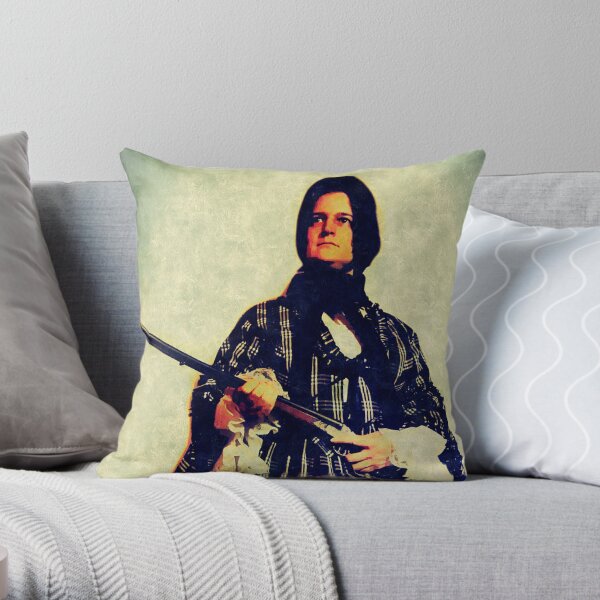 The widow Throw Pillow