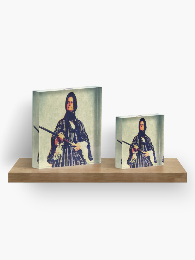 Alternate view of The widow Acrylic Block