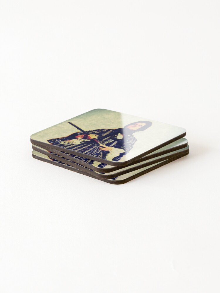 Alternate view of The widow Coasters (Set of 4)
