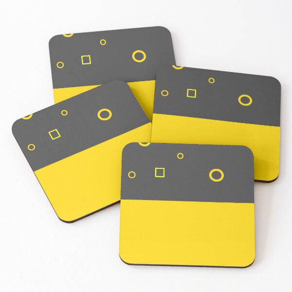 Item preview, Yellow and Gray Simple Minimalist illustration, Minimal Design, Simple design designed and sold by Cosmos726.