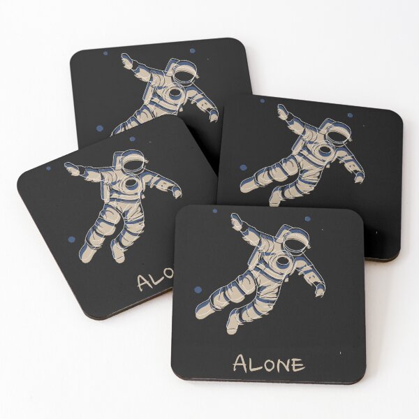 Item preview, lonely astronaut floats on the cosmos designed and sold by cosmosmood.