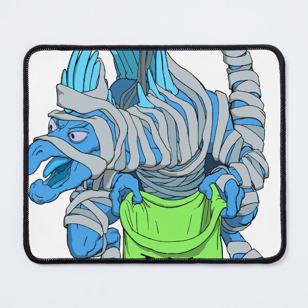 Item preview, Dinosaur Mummy - BLUE - spinosaurus dinosaur dressed in mummy costume halloween designed and sold by BrettsDrawings.