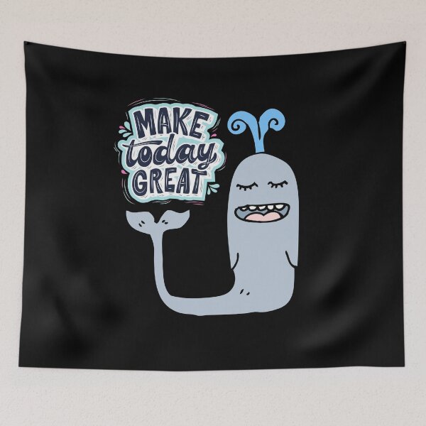Item preview, Whale Motivation Everyday designed and sold by Wehavefun.