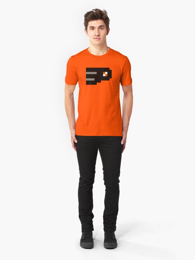 Alternate view of 8-Bit Philadelphia Slim Fit T-Shirt