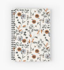 Motif de fleur d'oranger Cahier à spirale
